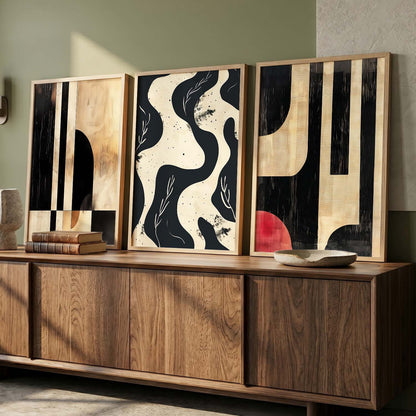 Abstract  Wall  Art  Paintings for Living Room - Wall Poster With frames