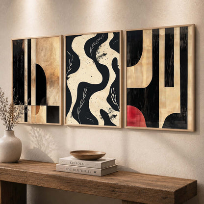 Abstract  Wall  Art  Paintings for Living Room - Wall Poster With frames