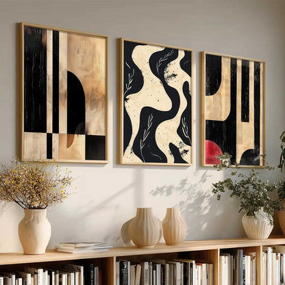 Abstract  Wall  Art  Paintings for Living Room - Wall Poster With frames