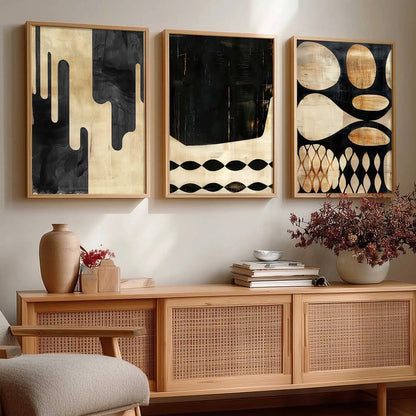 Abstract Wall Art Paintings for Living Room - Wall Poster With frames