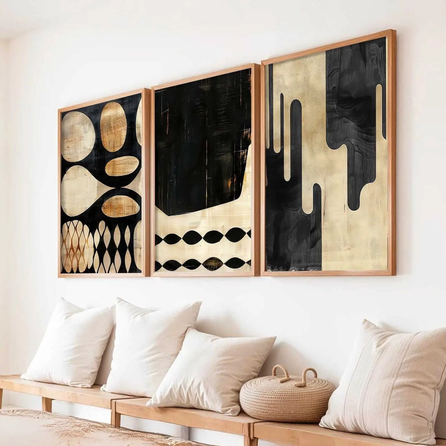 Abstract Wall Art Paintings for Living Room - Wall Poster With frames