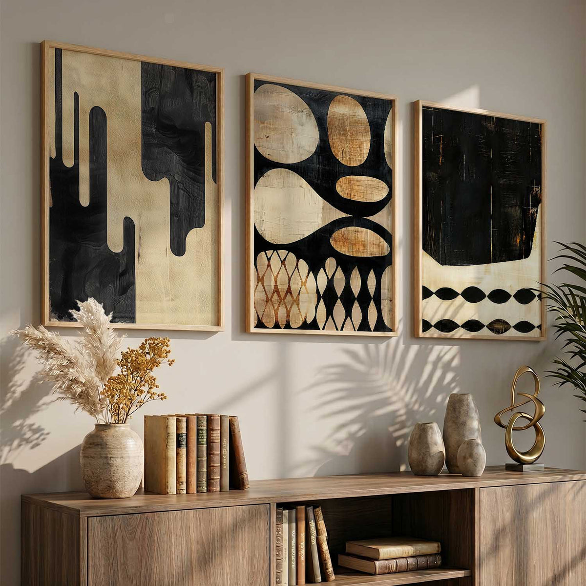 Abstract Wall Art Paintings for Living Room - Wall Poster With frames