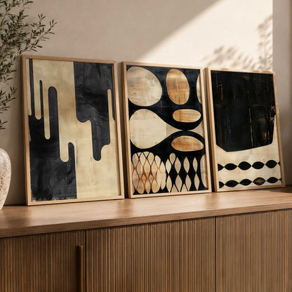 Abstract Wall Art Paintings for Living Room - Wall Poster With frames