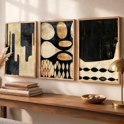 Abstract Wall Art Paintings for Living Room - Wall Poster With frames