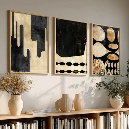 Abstract Wall Art Paintings for Living Room - Wall Poster With frames