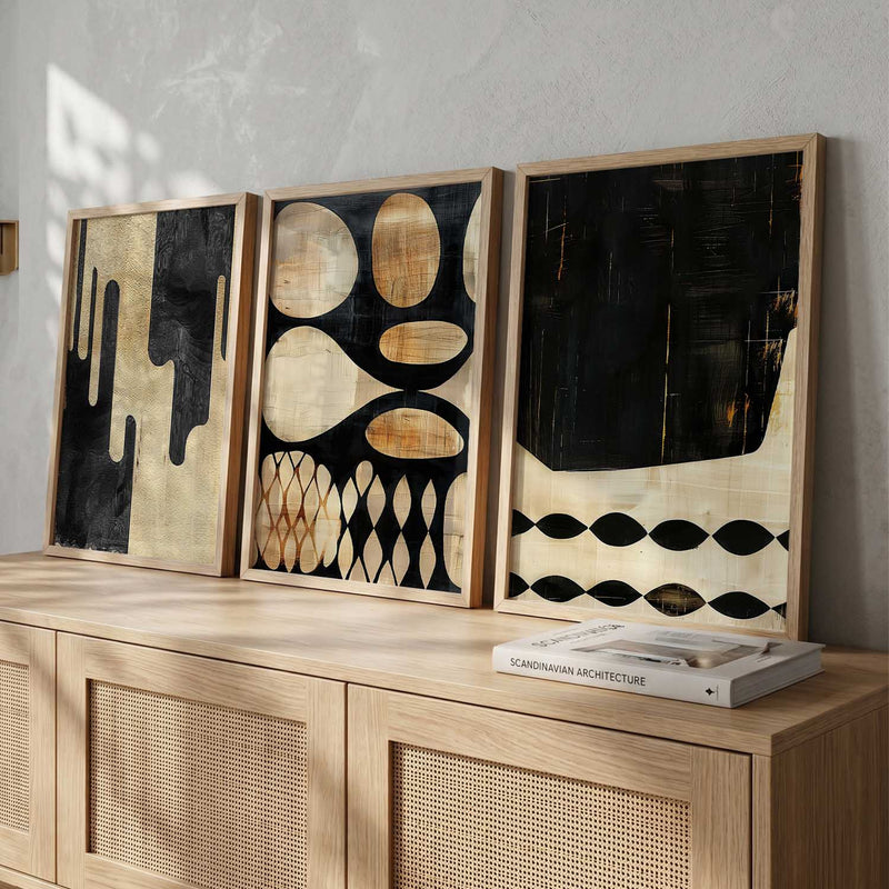 Abstract Wall Art Paintings for Living Room - Wall Poster With frames