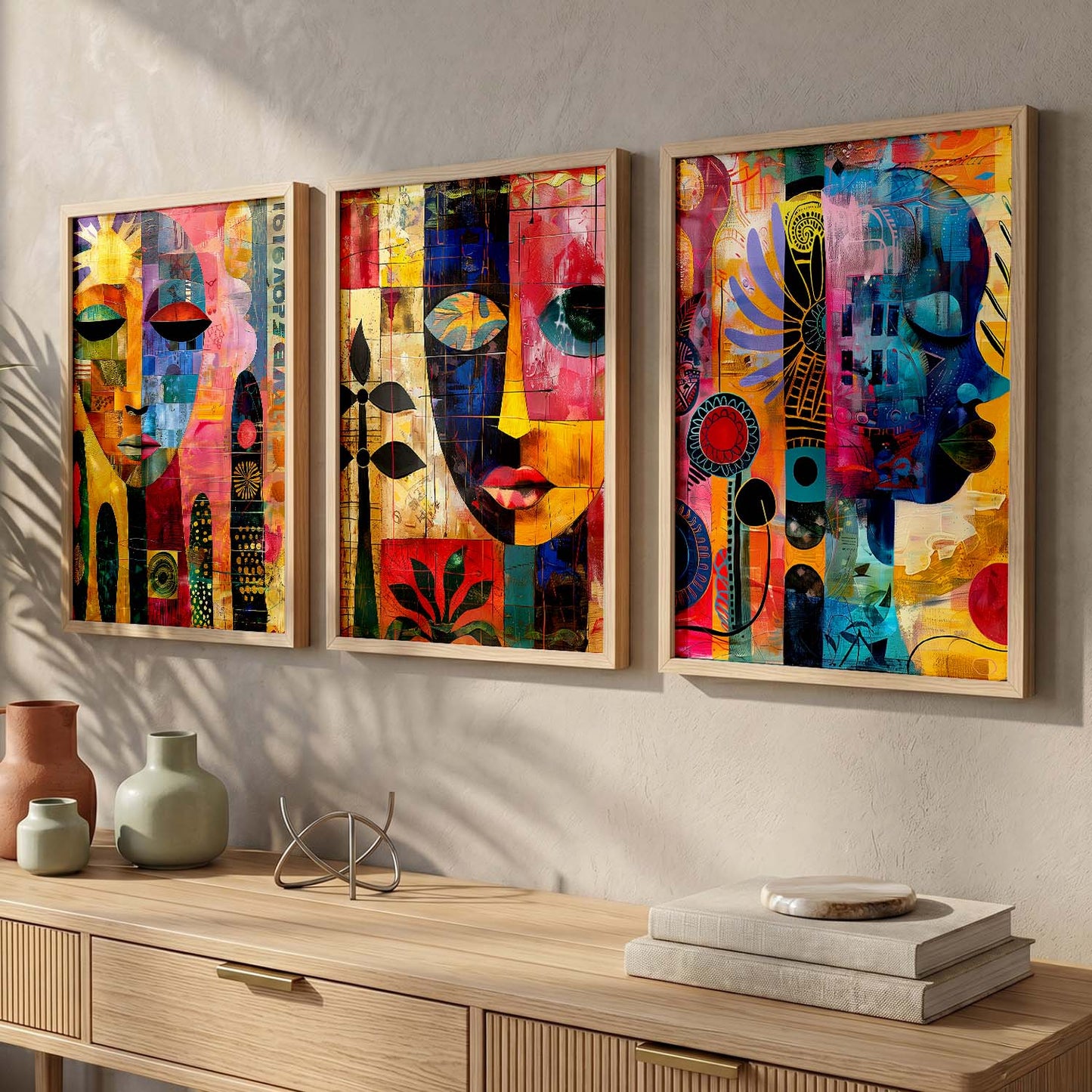 Modern Wall Art Paintings for Living Room - Wall Poster With frames