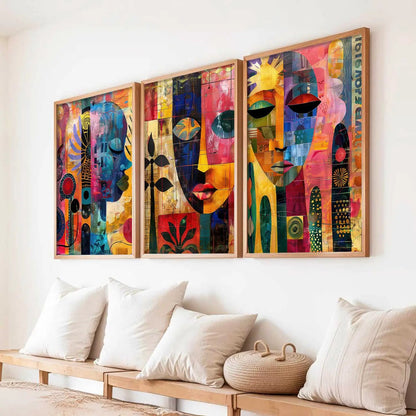 Modern Wall Art Paintings for Living Room - Wall Poster With frames by Kotart store