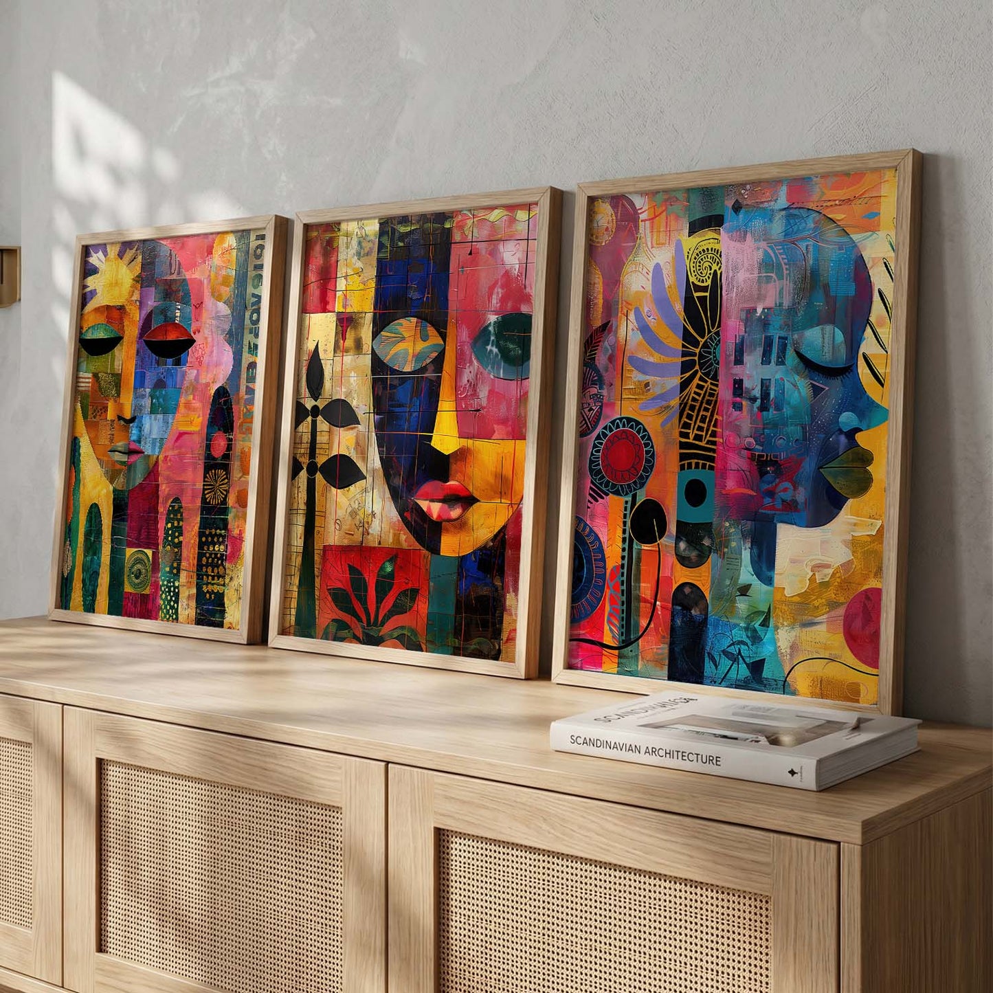 Modern Wall Art Paintings for Living Room - Wall Poster With frames
