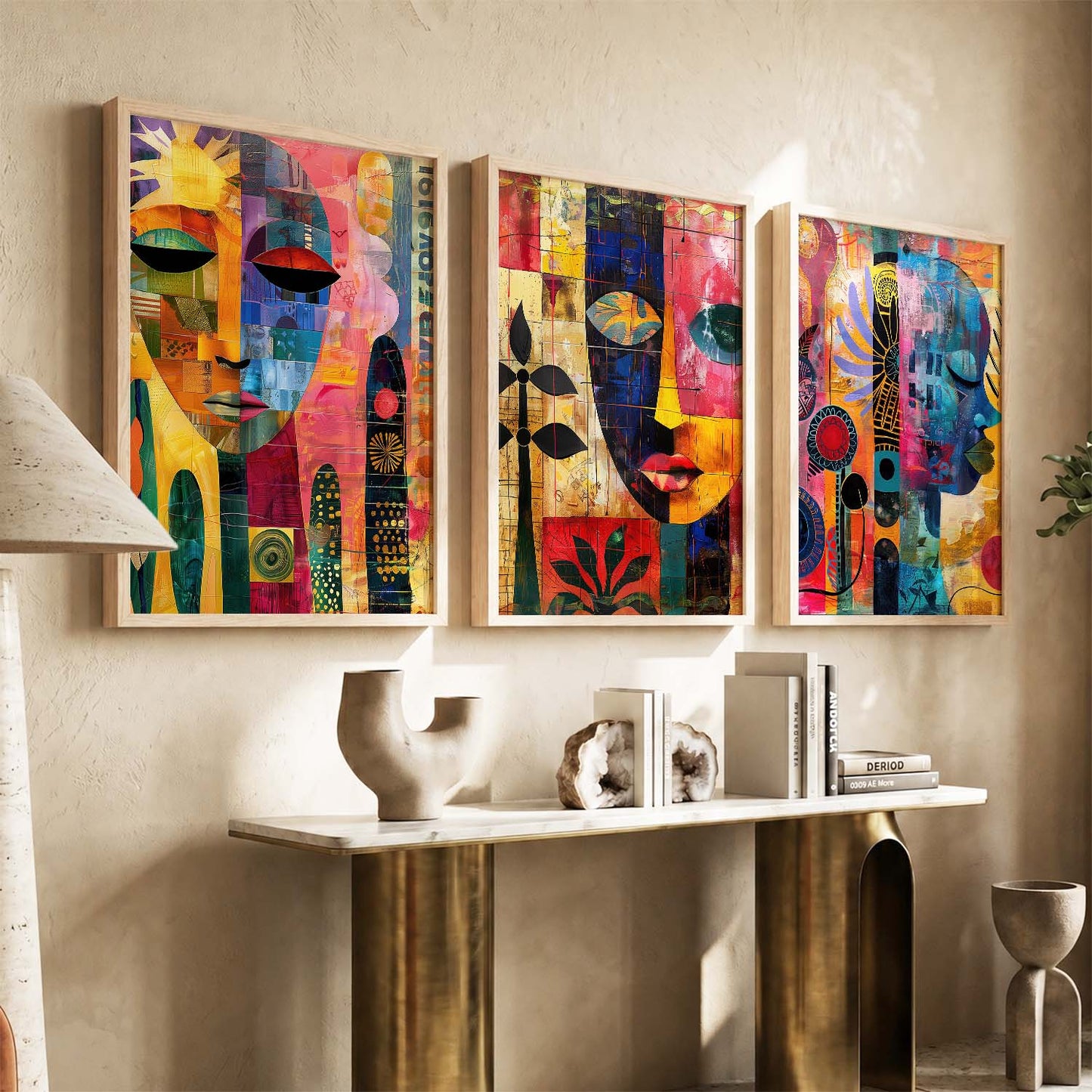 Modern Wall Art Paintings for Living Room - Wall Poster With frames