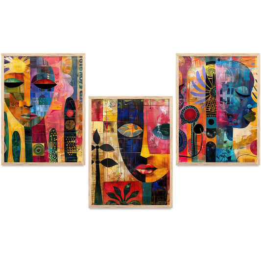 Modern Wall Art Paintings for Living Room - Wall Poster With frames