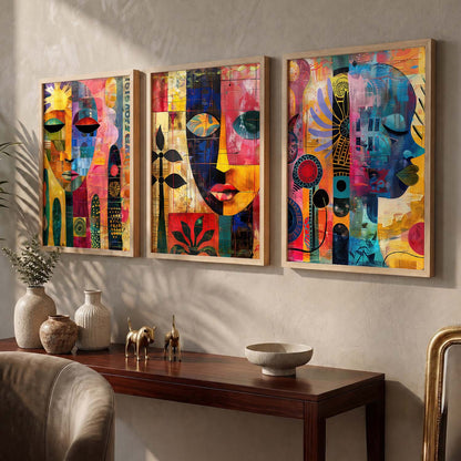 Modern Wall Art Paintings for Living Room - Wall Poster With frames