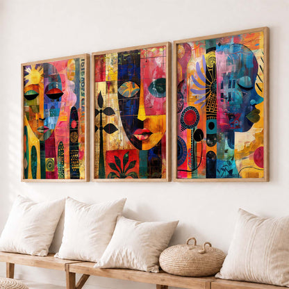 Modern Wall Art Paintings for Living Room - Wall Poster With frames