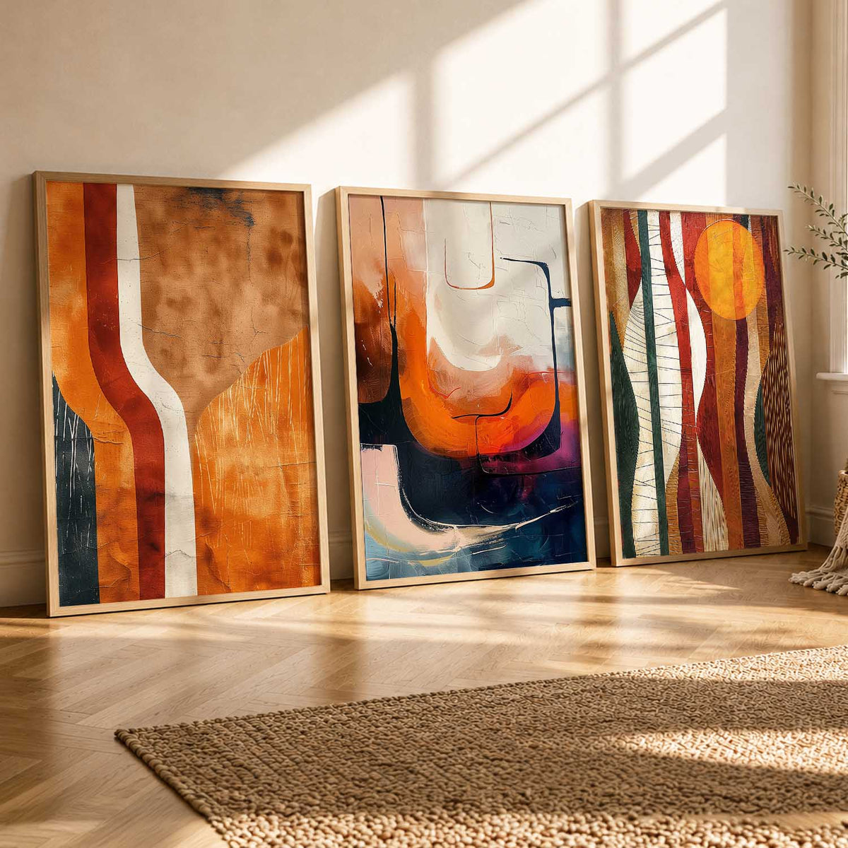 Modern  Wall Art Paintings for Living Room - Wall Poster With frames
