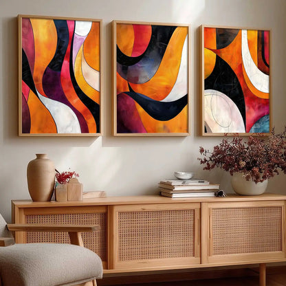 Abstract   Wall  Art  Paintings for Living Room - Wall Poster With frames
