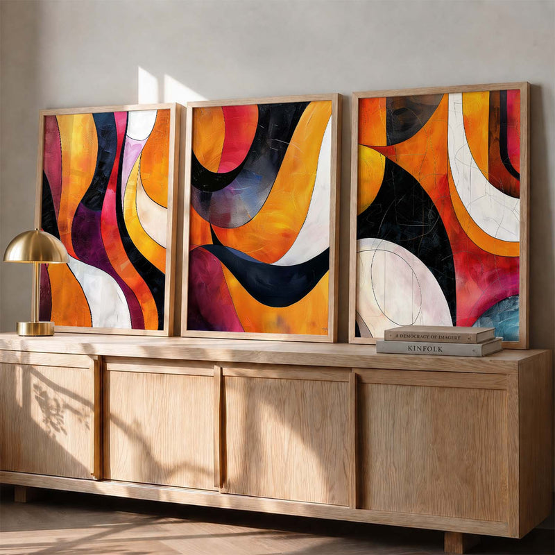 Abstract   Wall  Art  Paintings for Living Room - Wall Poster With frames