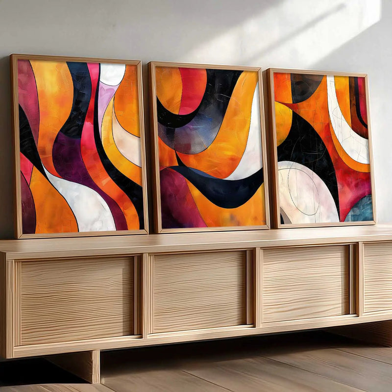Abstract   Wall  Art  Paintings for Living Room - Wall Poster With frames