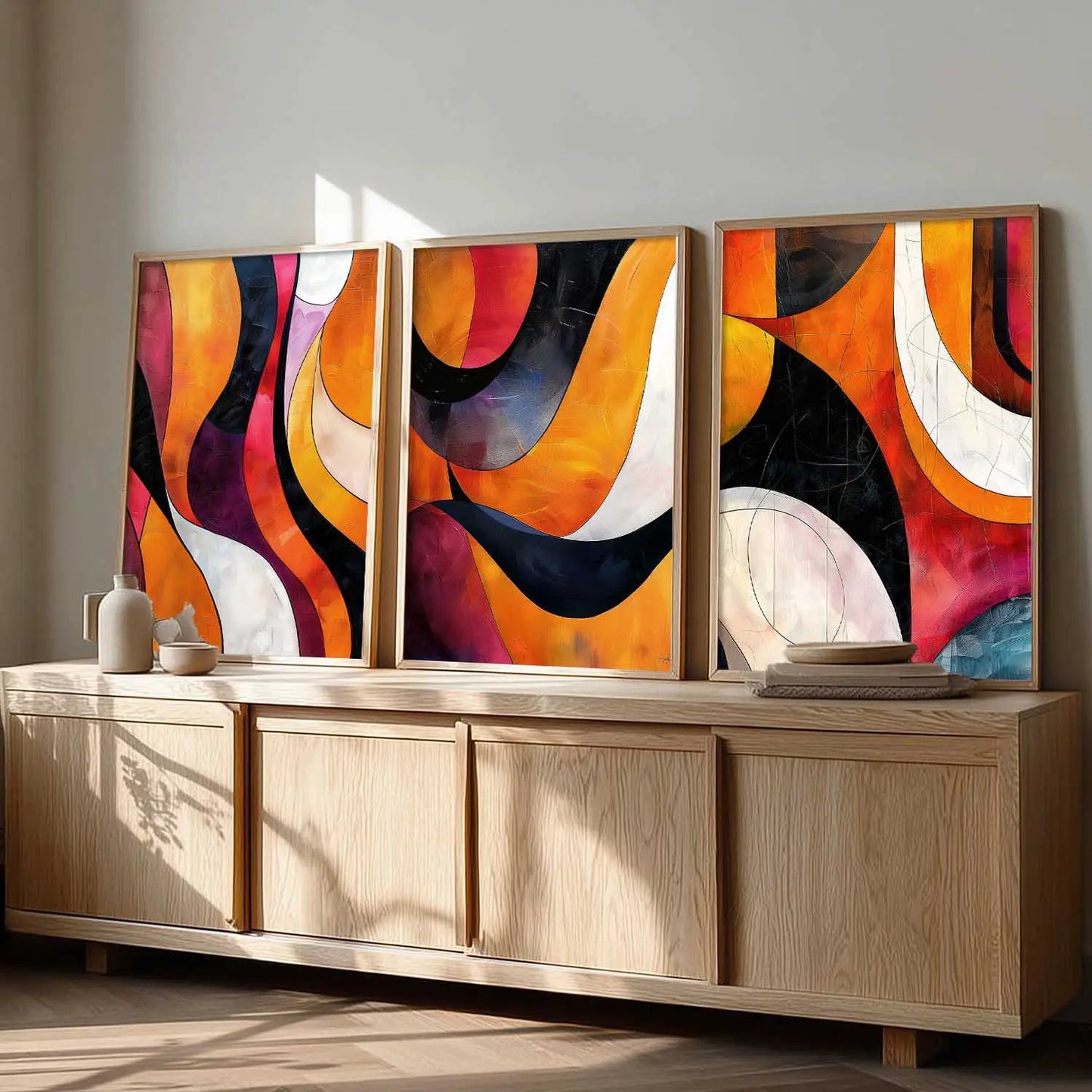 Abstract   Wall  Art  Paintings for Living Room - Wall Poster With frames