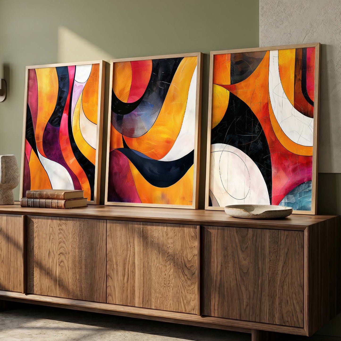 Abstract   Wall  Art  Paintings for Living Room - Wall Poster With frames