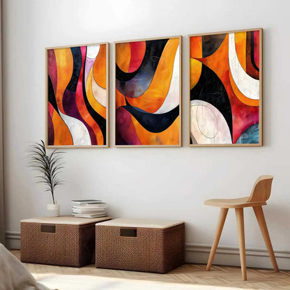 Abstract   Wall  Art  Paintings for Living Room - Wall Poster With frames