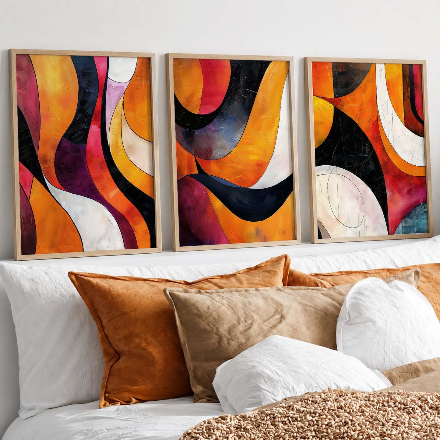 Abstract   Wall  Art  Paintings for Living Room - Wall Poster With frames