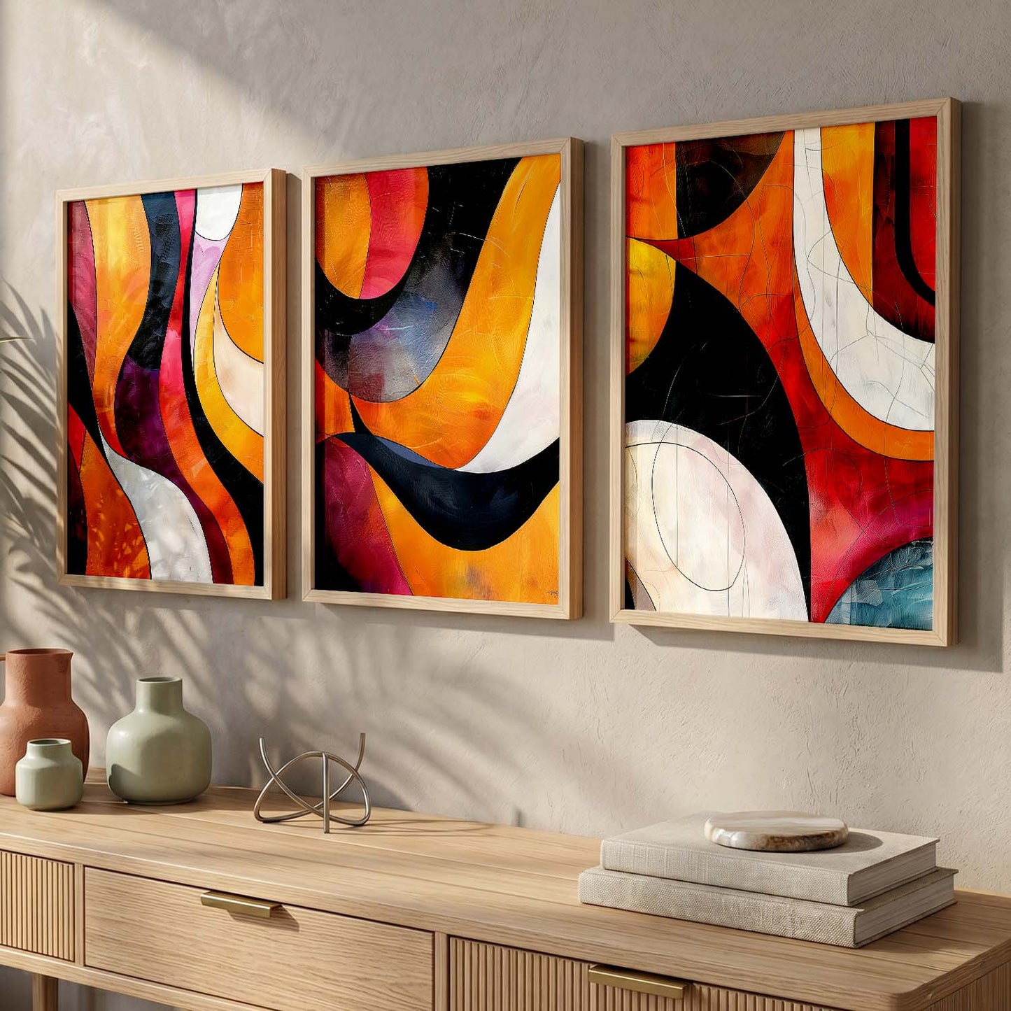 Abstract   Wall  Art  Paintings for Living Room - Wall Poster With frames