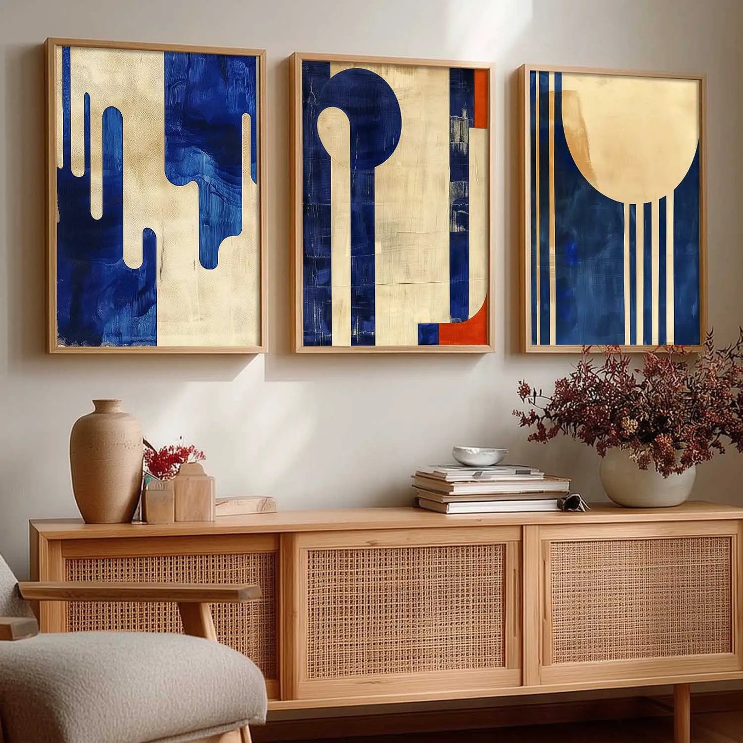Abstract Wall Art Paintings for Living Room - Wall Poster With frames