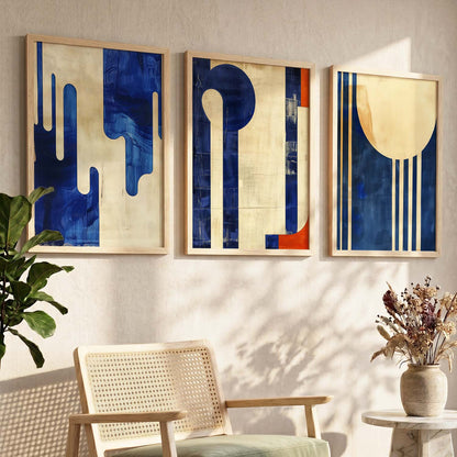 Abstract Wall Art Paintings for Living Room - Wall Poster With frames