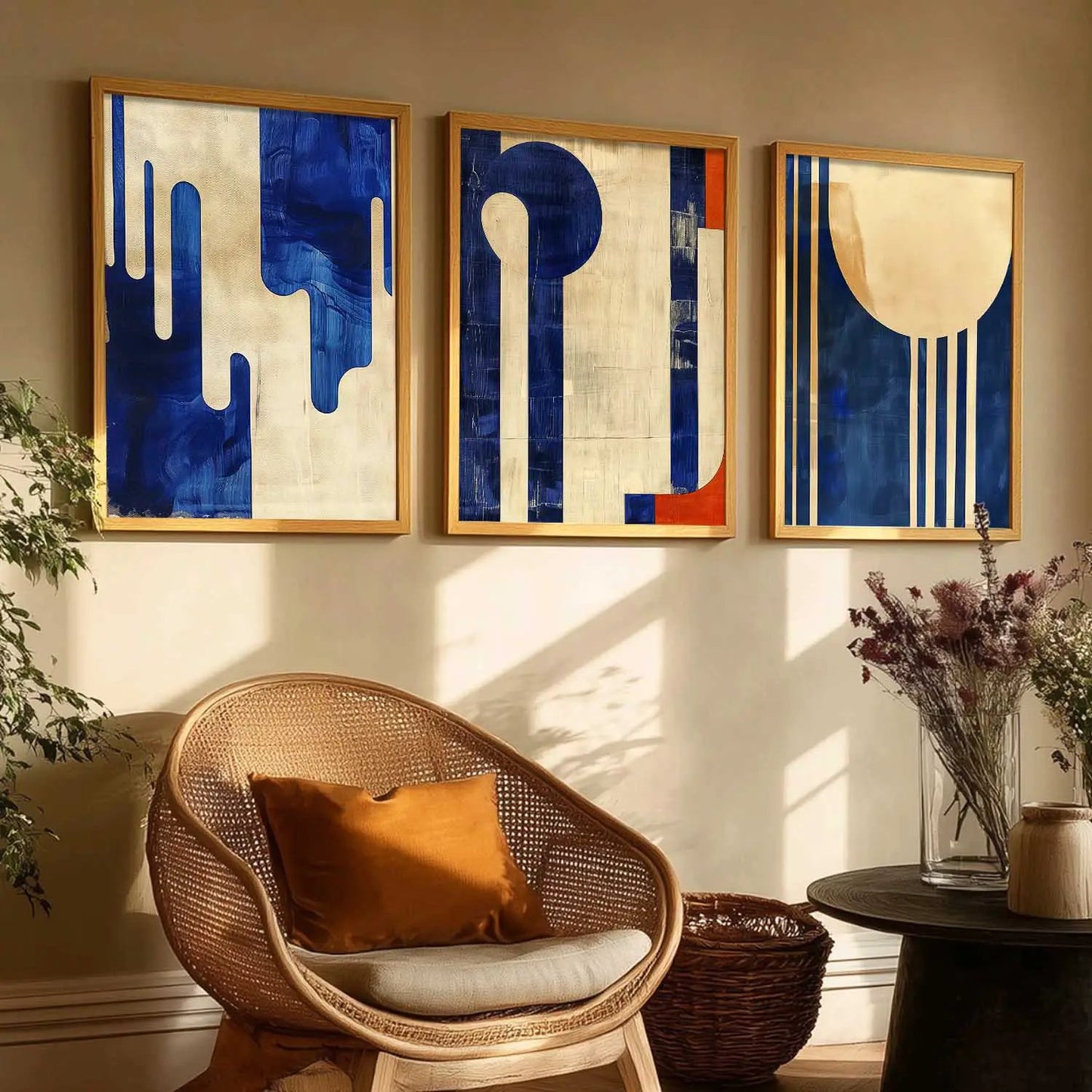 Abstract Wall Art Paintings for Living Room - Wall Poster With frames