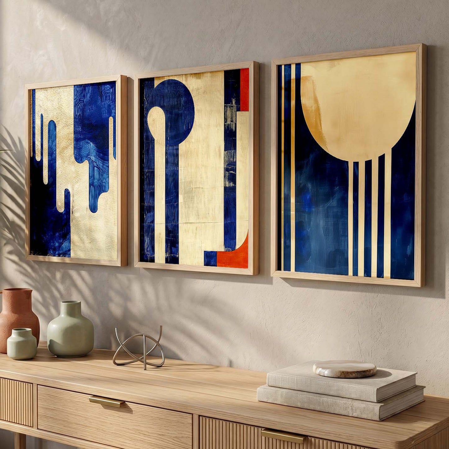 Abstract Wall Art Paintings for Living Room - Wall Poster With frames