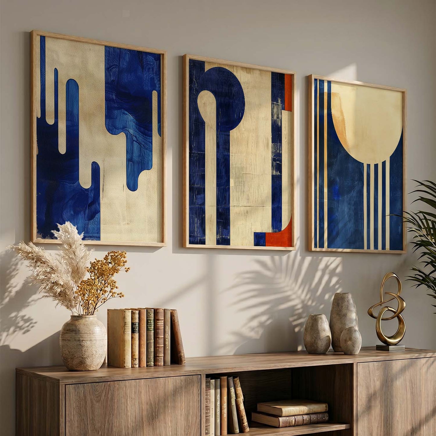Abstract Wall Art Paintings for Living Room - Wall Poster With frames