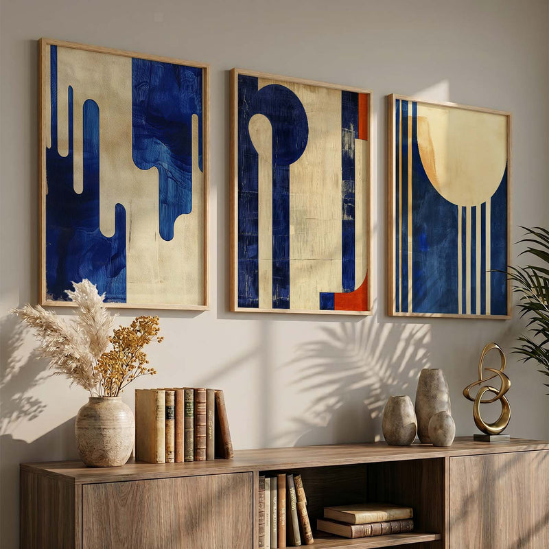 Abstract Wall Art Paintings for Living Room - Wall Poster With frames