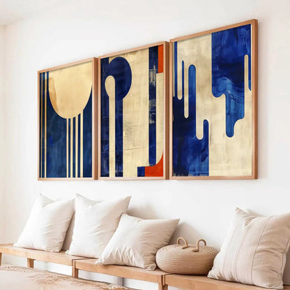 Abstract Wall Art Paintings for Living Room - Wall Poster With frames