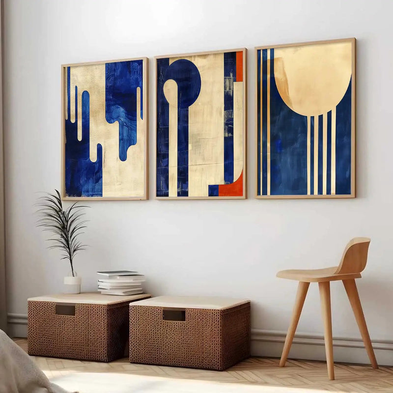 Abstract Wall Art Paintings for Living Room - Wall Poster With frames