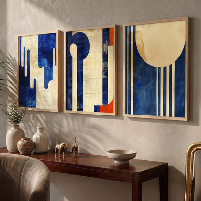 Abstract Wall Art Paintings for Living Room - Wall Poster With frames
