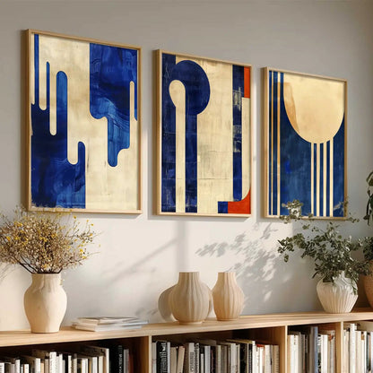 Abstract Wall Art Paintings for Living Room - Wall Poster With frames