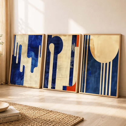 Abstract Wall Art Paintings for Living Room - Wall Poster With frames