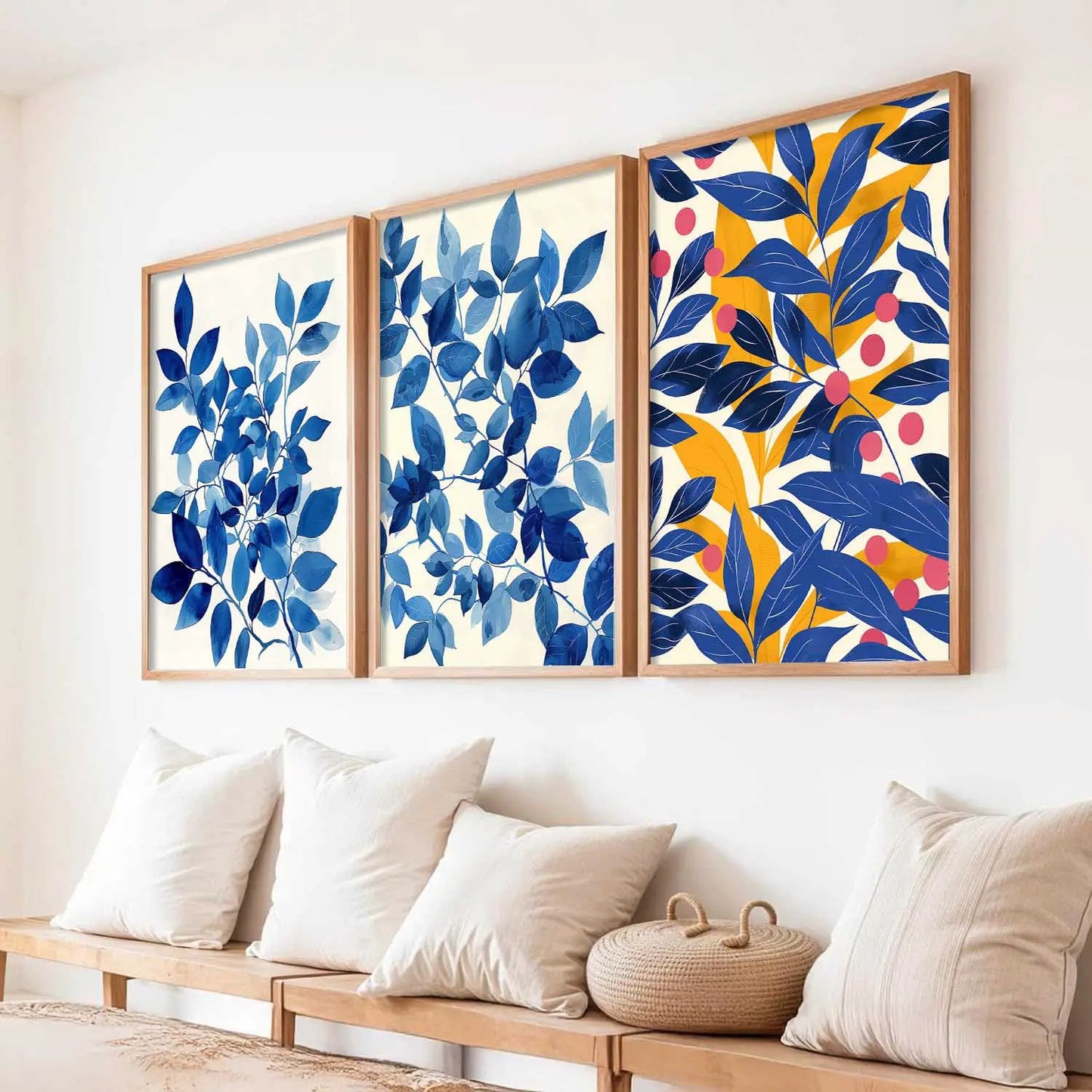Floral Wall Art Paintings for Living Room - Wall Poster With frames