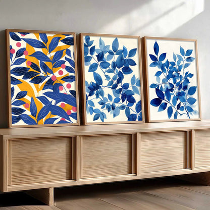 Floral Wall Art Paintings for Living Room - Wall Poster With frames