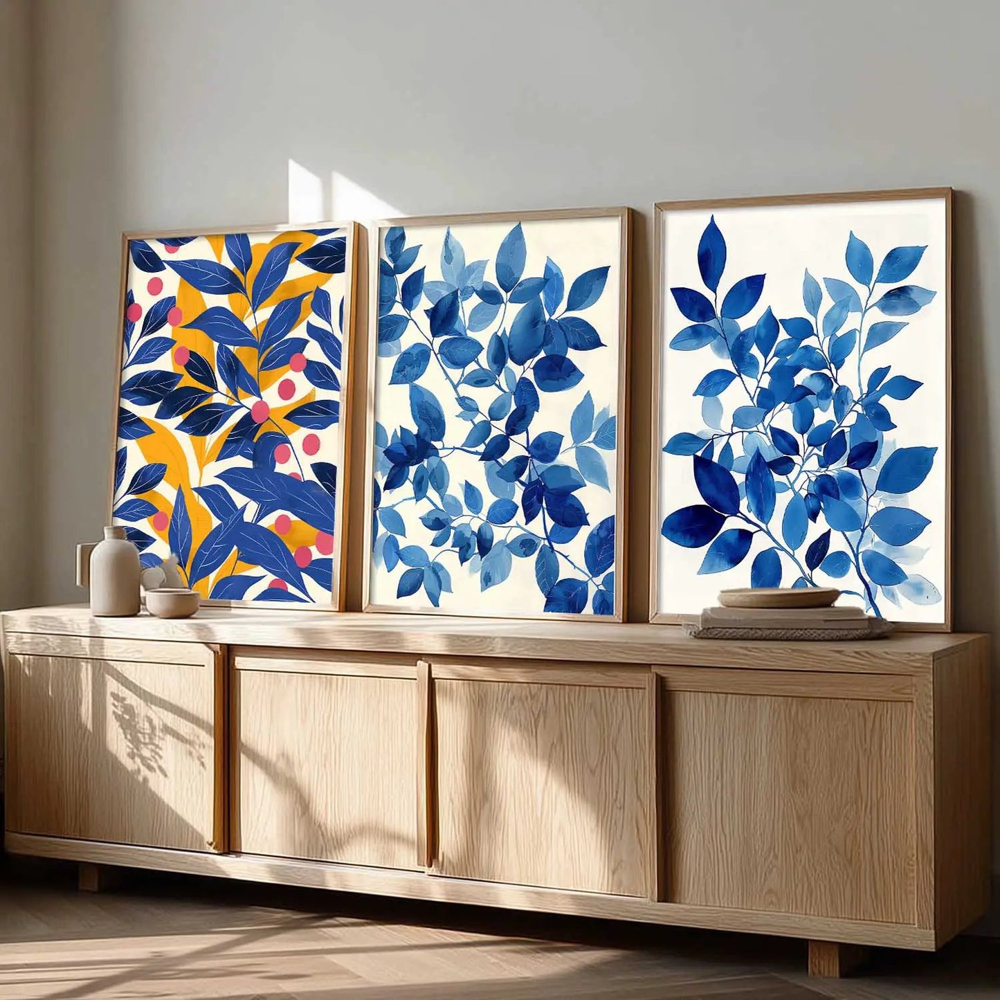 Floral Wall Art Paintings for Living Room - Wall Poster With frames