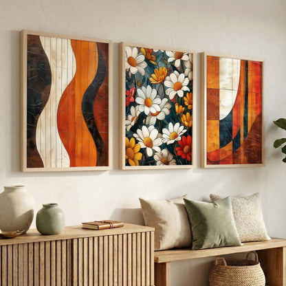 Modern Wall Art Paintings for Living Room - Wall Poster With frames