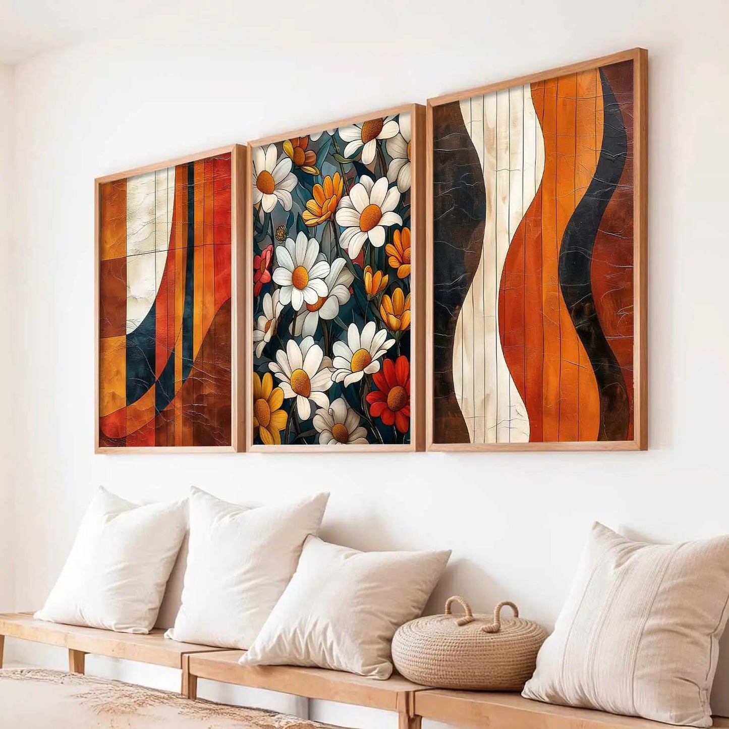 Modern Wall Art Paintings for Living Room - Wall Poster With frames