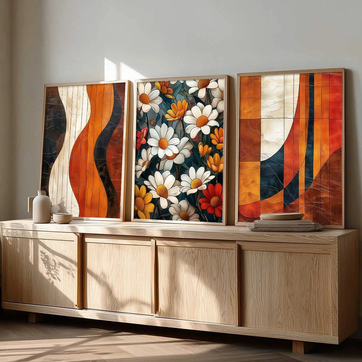 Modern Wall Art Paintings for Living Room - Wall Poster With frames