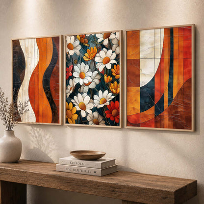 Modern Wall Art Paintings for Living Room - Wall Poster With frames