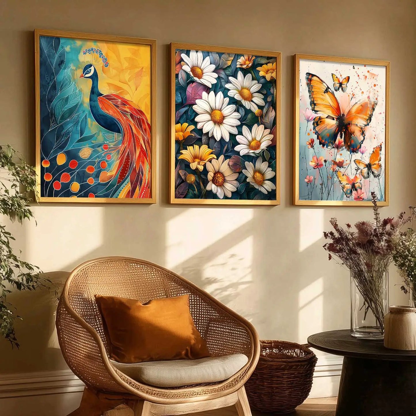 Nature Wall Art Paintings for Living Room - Wall Poster With frames