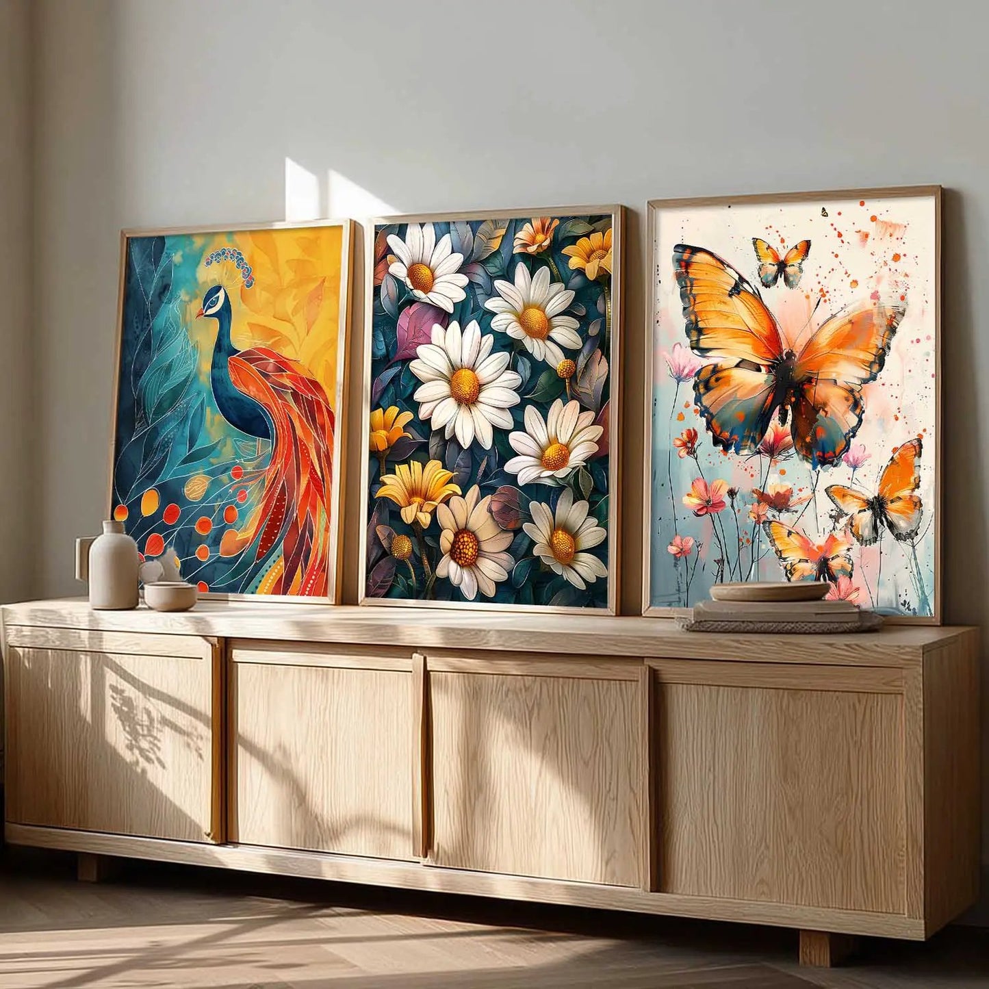 Nature Wall Art Paintings for Living Room - Wall Poster With frames