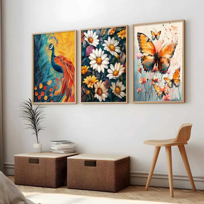 Nature Wall Art Paintings for Living Room - Wall Poster With frames