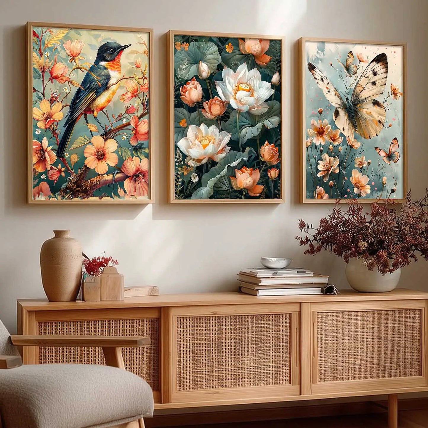 Nature Wall Art Paintings for Living Room - Wall Poster With frames