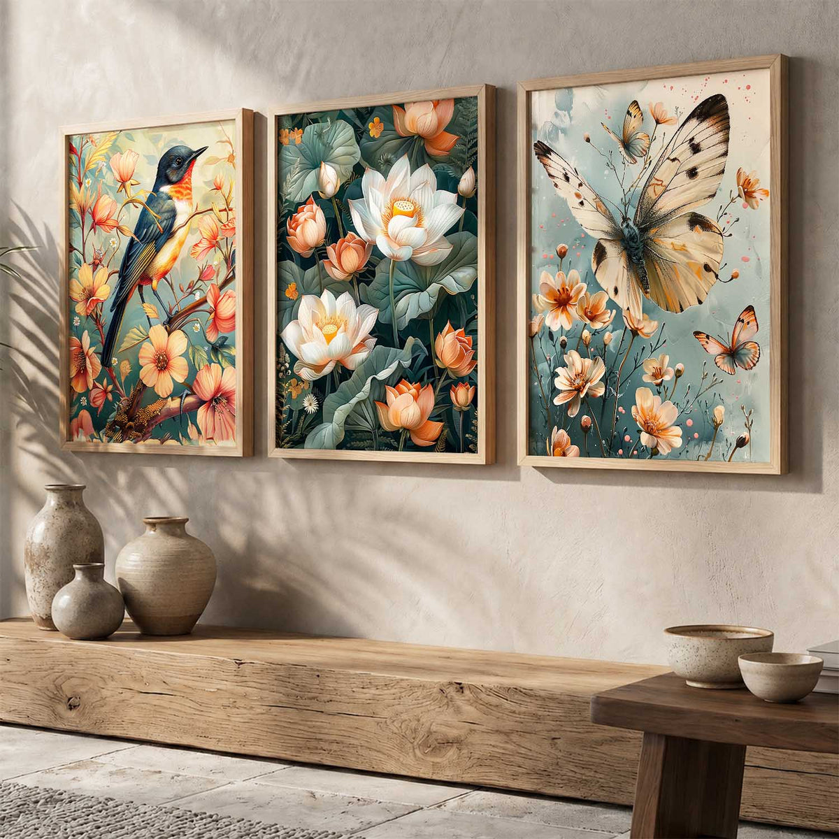 Nature Wall Art Paintings for Living Room - Wall Poster With frames