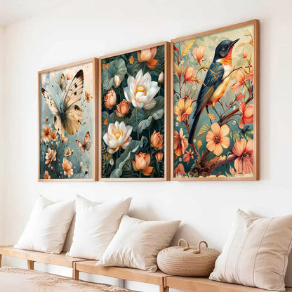 Nature Wall Art Paintings for Living Room - Wall Poster With frames